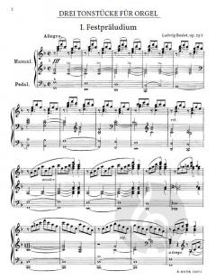 Drei Tonstücke op. 25 von Ludwig Boslet 