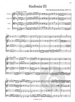 Streichersinfonien Vol. 1 von Felix Mendelssohn Bartholdy 