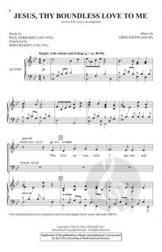 Jesus, Thy Boundless Love to Me von Greg Gilpin 