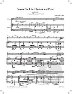 Sonata No. 1 op. 150 No. 1 F minor von Johannes Brahms 