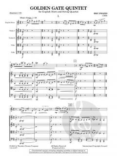 Golden Gate Quintet von Eric Ewazen 