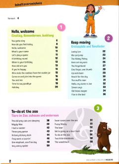 Sing & Move in English - Paket (Buch + Doppel-Audio-CD) von Brigitte Schanz-Hering 