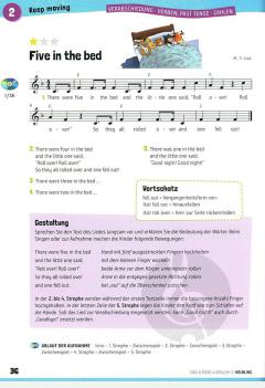 Sing & Move in English - Paket (Buch + Doppel-Audio-CD) von Brigitte Schanz-Hering 