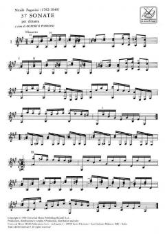 37 Sonate per Guitar Sola von Niccolò Paganini 
