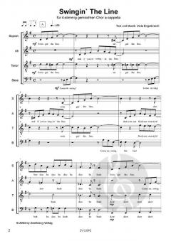 Swingin' The Line von Viola Engelbrecht 