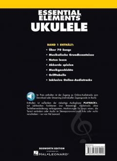 Essential Elements für Ukulele 1 von Marty Gross im Alle Noten Shop kaufen