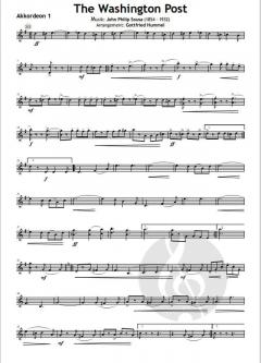 The Washington Post von John Philip Sousa 