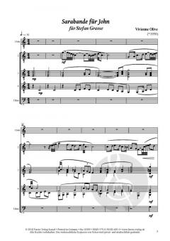 Sarabande für John von Vivienne Olive 