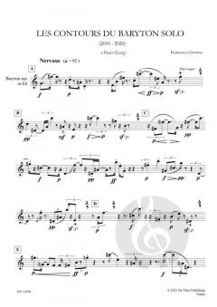 Le contours du baryton solo von Francesca Gemmo 