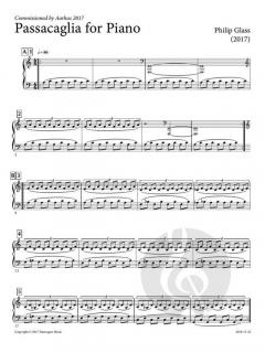 Passacaglia von Philip Glass 