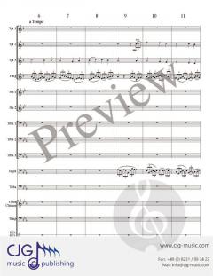 Sunset Over Blue Water von David Marlatt 