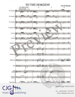 To The Horizon von David Marlatt 