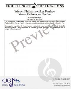 Wiener Philharmoniker Fanfare von Richard Strauss 