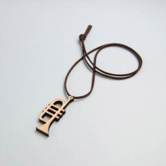 Halskette Trompete Ahorn 