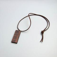 Halskette Piano Walnuss/Wenge 
