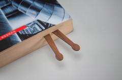 Lesezeichen Drumstick Walnuss 