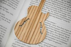 Lesezeichen Gitarre Eiche 