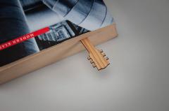 Lesezeichen Gitarre Eiche 