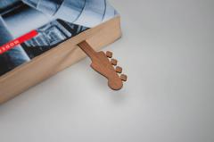 Lesezeichen Bass Gitarre Walnut 