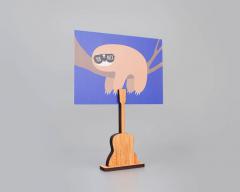 Karten- und Fotohalter Gitarre 