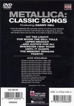 Classic Songs von Metallica 
