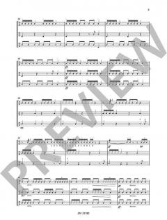 Trommelfeuer von Andreas Schwarz für Trommeltrio im Alle Noten Shop kaufen