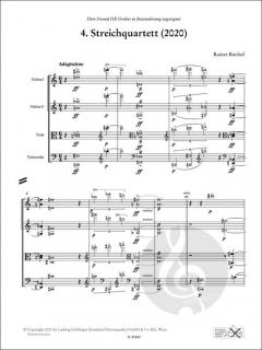 4. Streichquartett von Rainer Bischof im Alle Noten Shop kaufen