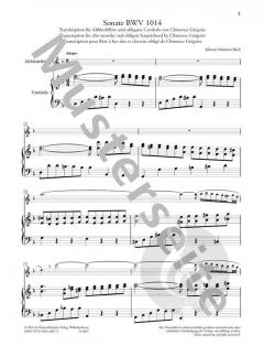 Sonate BWV 1014 von Johann Sebastian Bach 