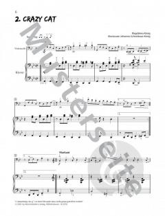 Cello-Graffiti von Magdalena König im Alle Noten Shop kaufen