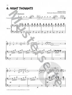 Cello-Graffiti von Magdalena König im Alle Noten Shop kaufen