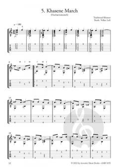 Mazel Tov. Klezmerklassiker für Gitarre solo von Volker Luft 