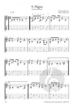 Mazel Tov. Klezmerklassiker für Gitarre solo von Volker Luft 