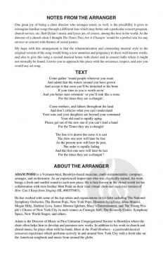 Times They Are A-changin' von Bob Dylan 