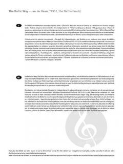 The Baltic Way von Jan de Haan 