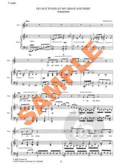 Do not stand at my grave and weep von Ilkka Kuusisto 