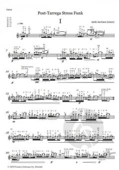 Post-Tarrega Stress Funk von Antti Auvinen 