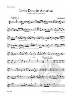 Little Dino in Amerika von Luc Grethen 
