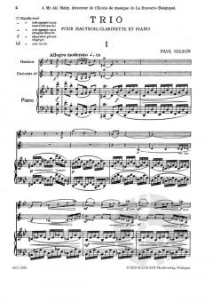 Trio von Paul Gilson 