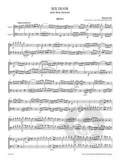 6 Duos Heft 1 von Etienne Ozi 