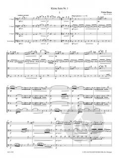 Kleine Suite Nr. 1 (op. 55) von Victor Bruns 