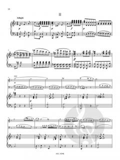 Konzert für Flöte, Fagott und Orchester (Klavierauszug) 