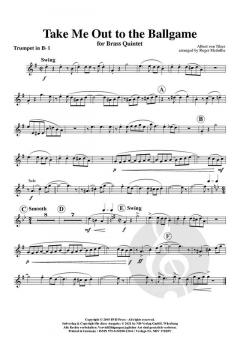 Take Me Out To The Ballgame von Albert von Tilzer 