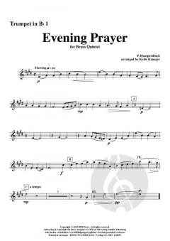 Abendsegen von Engelbert Humperdinck 