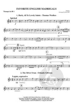 Beliebte Englische Madrigale 