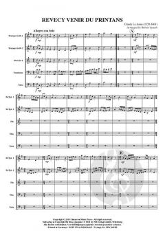 Revecy Venir Du Printans von Claude le Jeune 