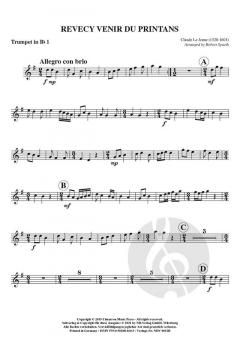 Revecy Venir Du Printans von Claude le Jeune 