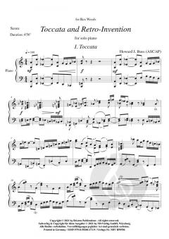 Toccata und Retro-Invention von Buss, Howard J. 