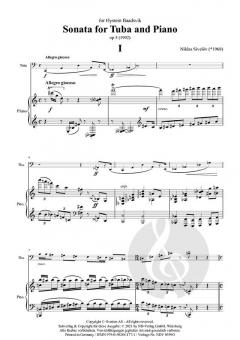 Sonata für Tuba und Klavier von Sivelöv, Niklas im Alle Noten Shop kaufen