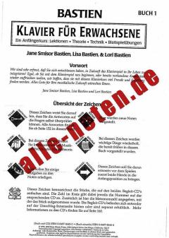 Klavierschule für Erwachsene 1 von James Bastien im Alle Noten Shop kaufen