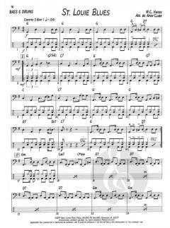 The First Blues Gig Bass & Drums Instruments 